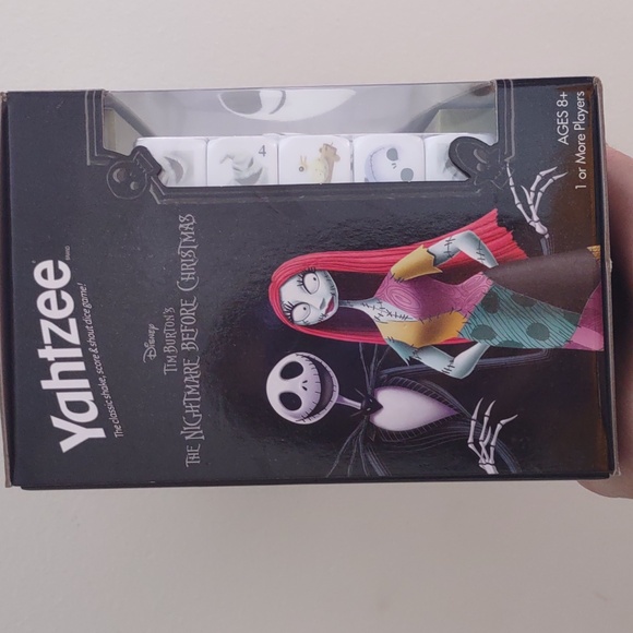 Yahtzee Jack Skellington Disney's Nightmare Before Christmas Game - Picture 5 of 8